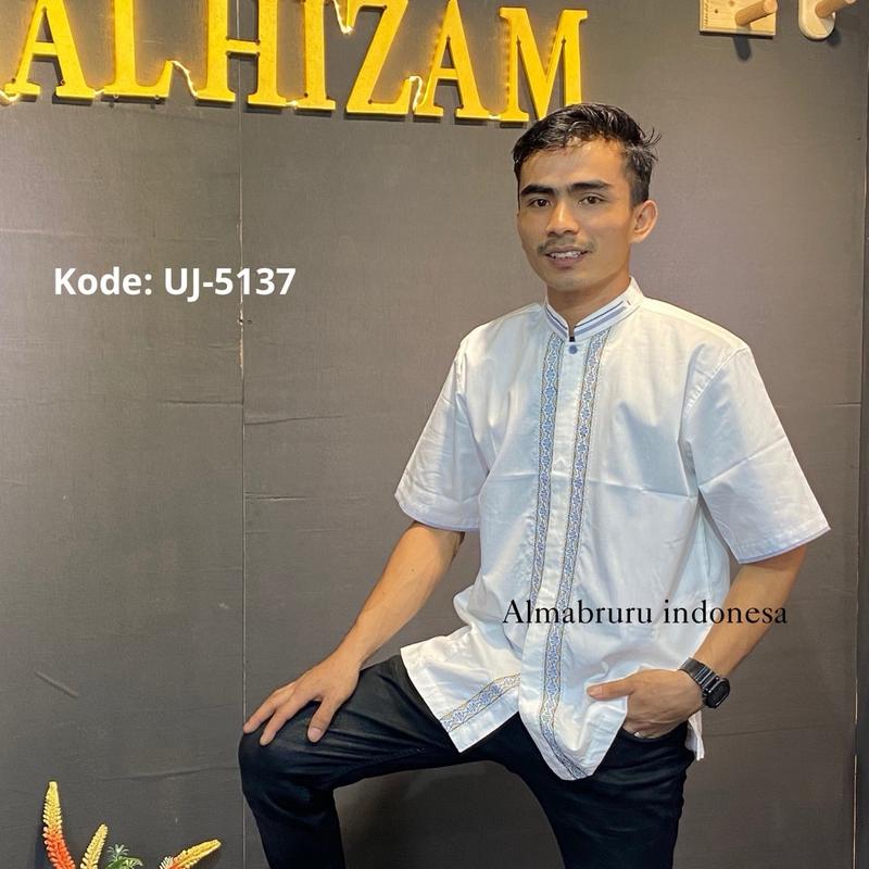 Baju koko lengan pendek syd katun premium good quality 2
