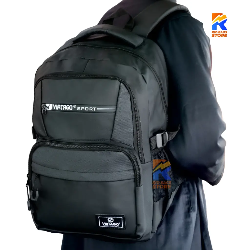 Tas Ransel Virtago/ Tas Ransel Virtago SD-SMP-SMA/Tas Ransel Sport Virtago Sekolah Kerja Unisex Backpack Pria Wanita ransel  kuliah
