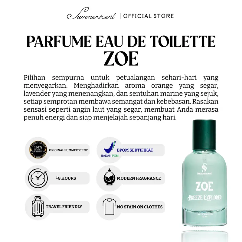 [Top Live] Bundle Hemat Parfum Celyn Sweet Fantasy & Zoe Breeze Explorer 35ML EDT 4