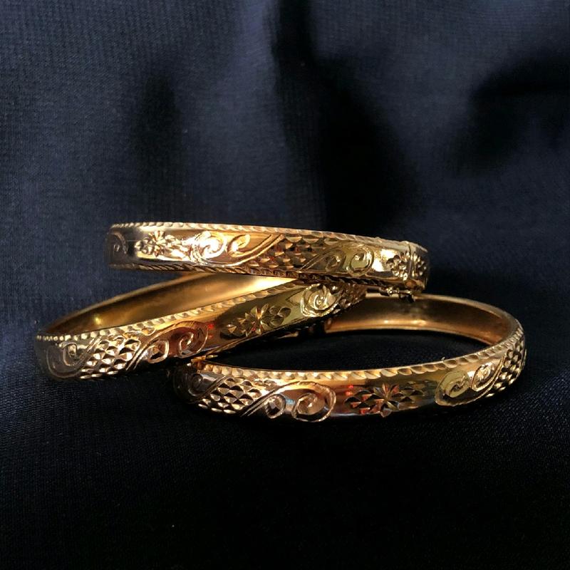 Gelang bangkok motif bulat 8ml Perhiasan 2