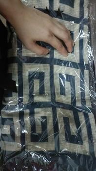 Product Review of Selendang Berasa Kapas dan Linen, Reka Bentuk Geometri Bulat, Ketibaan Baru, Sesuai untuk Wanita pada Musim Sejuk, Gaya Korea, Serba guna, Hangat dan Hangat, Selendang Dwi Guna, Sesuai untuk Pantai, Tuala from S**. 0