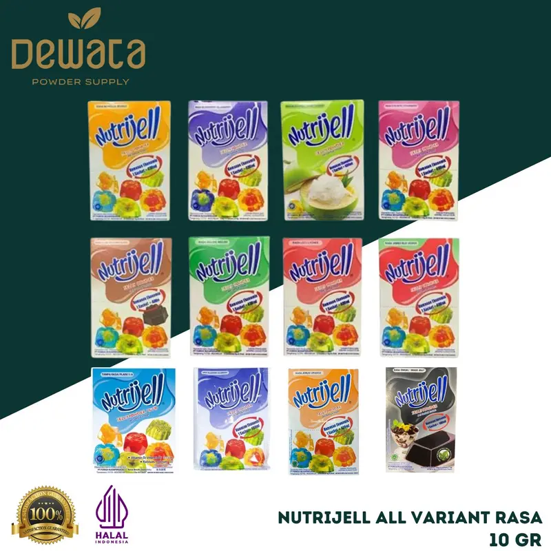 Nutrijell Jelly 10 gr All Variant 0