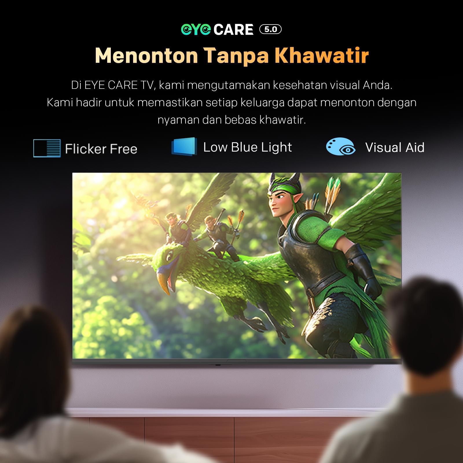 [indrabudimanlbs X COOCAA] COOCAA 32 inch Z55 TV 2K Google TV - 2K HDR 10 - Eye Care 5.0 - Dolby Audio - Multiple Screen Cast