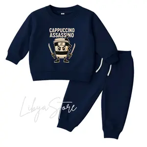 CAPPUCINO ASSASSINO SETELAN JOGER ANAK LUCU COWOK CEWEK LUCU GAMBAR CAPPUCINO ASSASSINO VIRAL MUSIK UNISEX