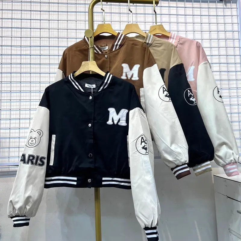 Jaket crop wanita premium KD#1039 1