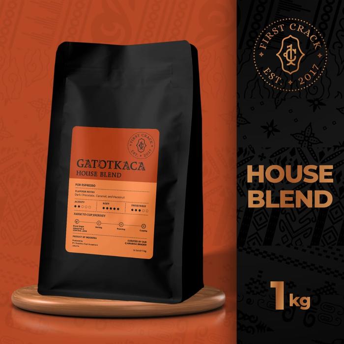 Gambar GATOT KACA  1KG - HOUSEBLEND - Bubuk Kasar / Coarse dari First Crack Coffee Kota Administrasi Jakarta Utara Tokopedia