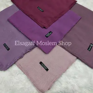 Hijab Segiempat Saudi Ori Katun 2 Rawis