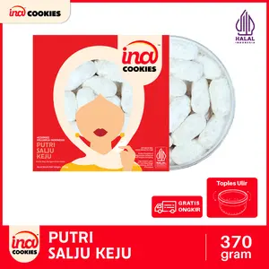 Ina Cookies Putri Salju Keju Gold Kue Kering Premium