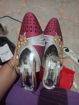 Product Review of Sandal Hak DMN-04 Wanita Simpel dan Elegan Ukuran 37-42 - Heels High Karet Pesta Shoes Sendal Kaca from M**a A**a 0