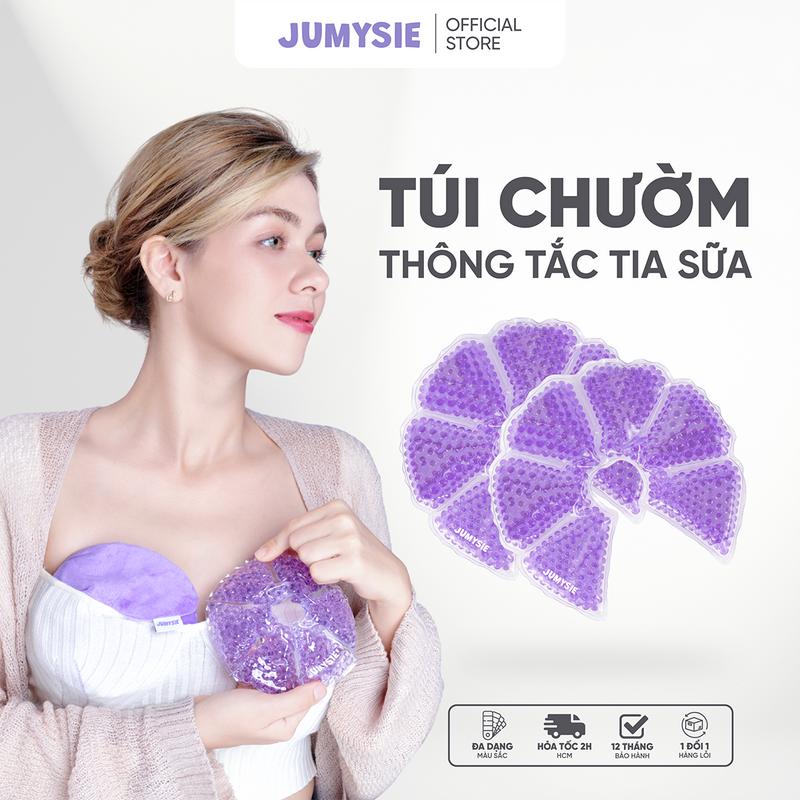 Túi Chườm Ngực Jumysie - Chườm Nóng Lạnh, Kích Sữa, Giảm Đau, Thông Tắc Tia Sữa Cho Mẹ