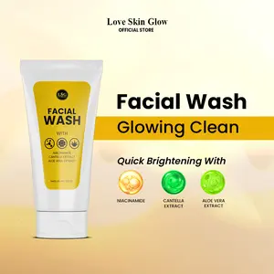 LSG Facial Wash Pembersih Wajah Niacinamide Centella & Aloe Vera Cerah Lembut Mencerahkan Mengencangkan Glowing Clean Quick Brightening