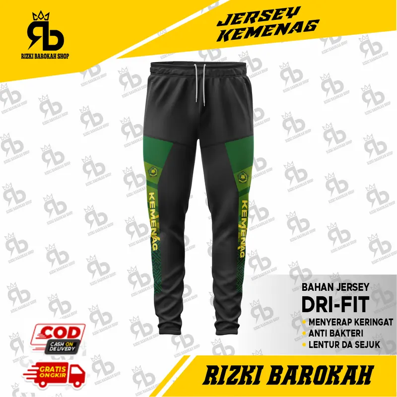 JERSEY KEMENTERIAN AGAMA/JERSEY KEMENDAG PANJANG/JERSEY LAPANGAN /KAOS OLAH RAGA PANJANG/KAOS SANTAI /jersy sport dri-fit 3