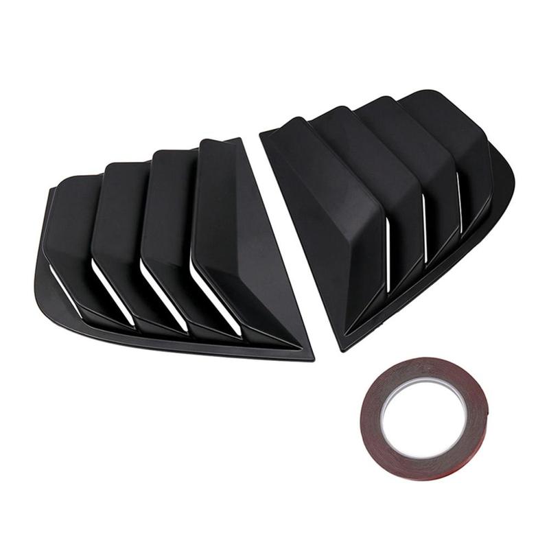 Side Window Louvers Air Vent Louvers High Performance Car Accessories Spare Parts Premium Durable Vent Sun Shade Cover Sunshade Cover 1