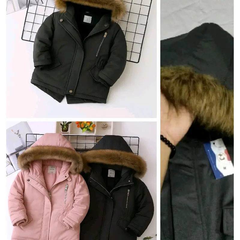 LIFE Jaket Anak Waterproof Bulu Sherpa Tebal Musim Dingin untuk Usia 2-5 Tahun dengan Desain Trendy dan Kualitas Terjamin 4