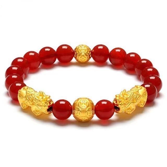 Vòng Tay Obsidian Feng Shui Piyao, Phong Cách Trung Quốc, Vòng Tay Charm Giàu Có Và May Mắn, Sáu Từ Và Giàu Có, Thích Hợp Cho Nam Và Nữ, Dây Đeo Tay PiXiu, Mang Lại May Mắn, Phụ Kiện Trang Sức 4