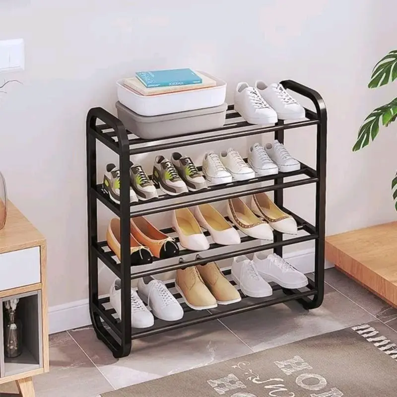 Rak Sepatu 4 Susun Serbaguna Rak Tempat Sepatu Full Plastik