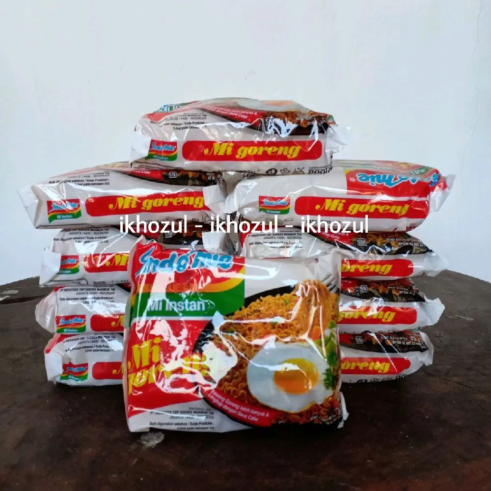 Indomie Goreng Original, Noodles, Free Kardus