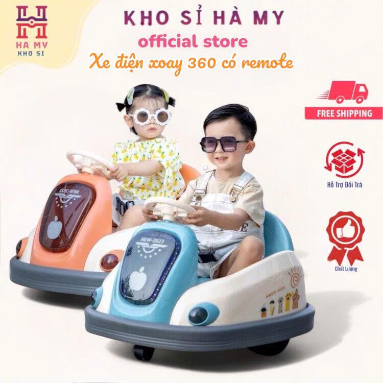 Xe ô tô điện trẻ em cân bằng 360 độ có điều khiển từ xa C30 Toy Đồ Chơi xeđiện chobégái Pin mô