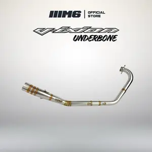 header VIXION UNDERBONE M6 exhaust