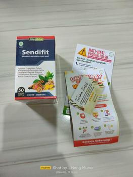 Product Review of Kapsul Sendifit Herbal Untuk Asam Urat, Nyeri Sendi Lutut, Tulang Syaraf Kejepit, Tulang Belakang, Pinggang, dan Ekor Encok Sudah BPOM & HALAL MUI from N**g M**a 1