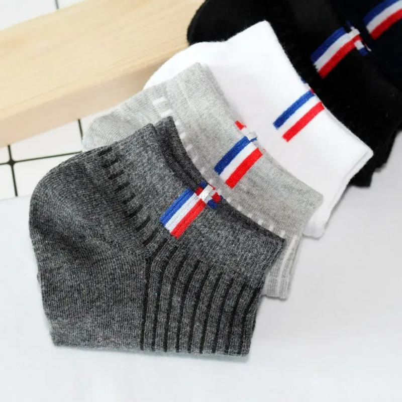 Kaos Kaki Pendek Semata Kaki Motif Garis Prince, Pria Wanita Dewasa Bahan Katun Lembut Allsize 37-43 4