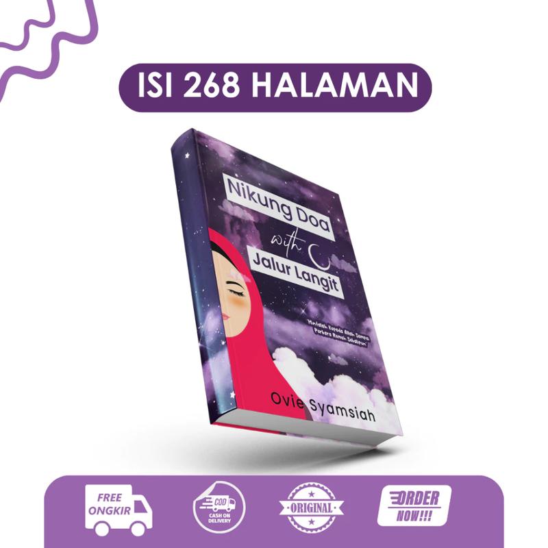 BUKU NIKUNG DOA DENGAN JALUR LANGIT ORIGINAL BY OVIE SYAMSIAH GRATIS ONGKIR 4