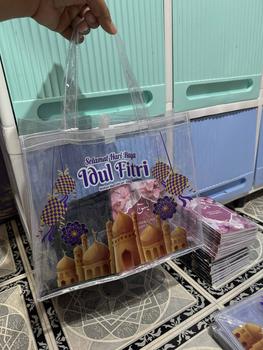 Product Review of Isi 10 Tas Mika Lebaran Sedang Hampers Idul Fitri Hari Raya Bingkisan Parcel Souvenir from M**S 2