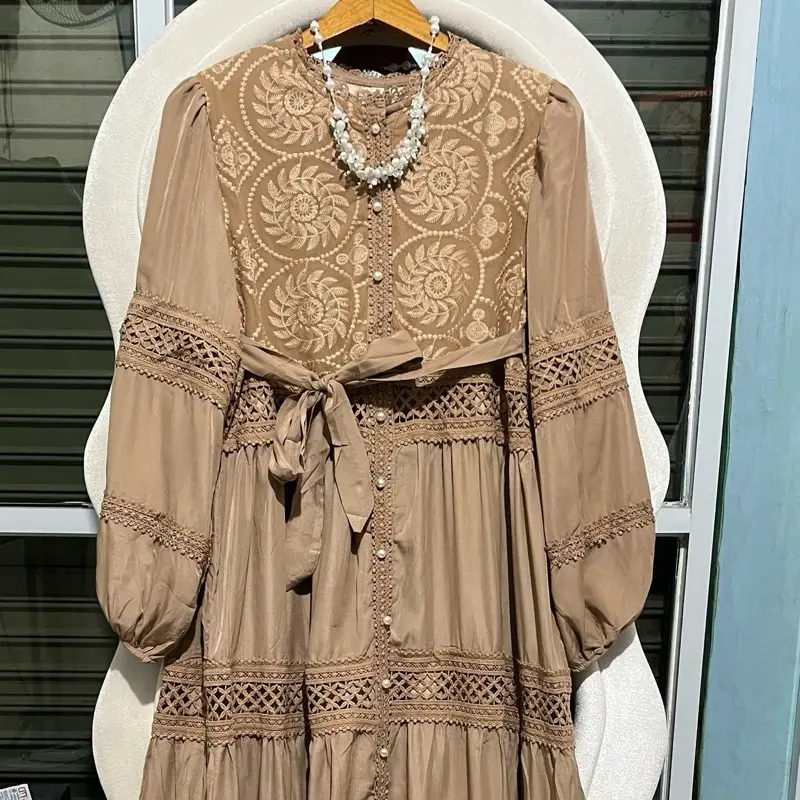 Dress Aluna bordir dan katbol