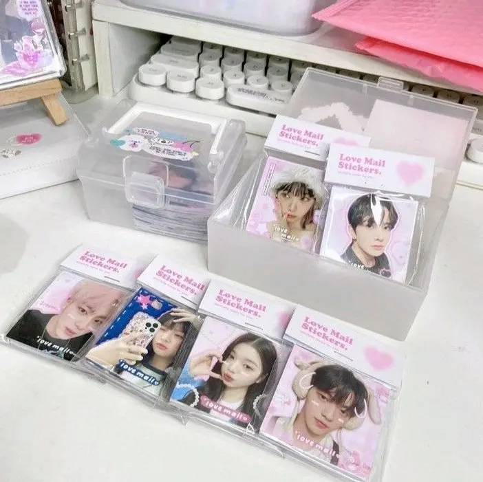 [ISI 45PCS] STICKER SELLKOR CUTE AESTHETIC & FRAGILE 4 X 4 DECO JOURNAL MAIL