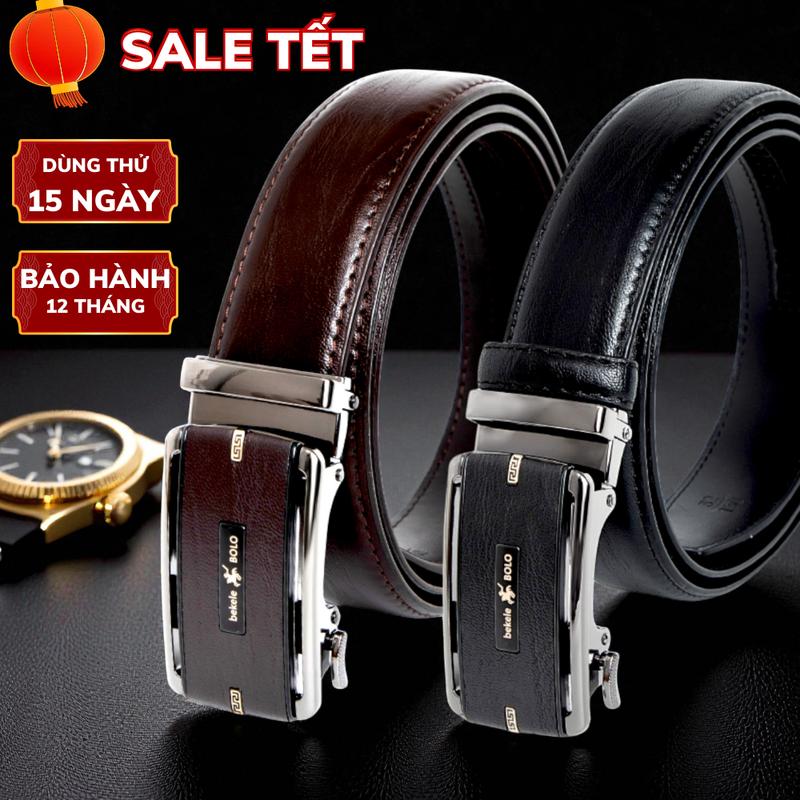  Thắt Lưng Da Quảng Châu K7 Da Vân Bò Tổng Hơp Bảo Hành 12 Tháng Mặt Hợp Kim Chống Rỉ Dài 1,3m Rộng 3,5cm 