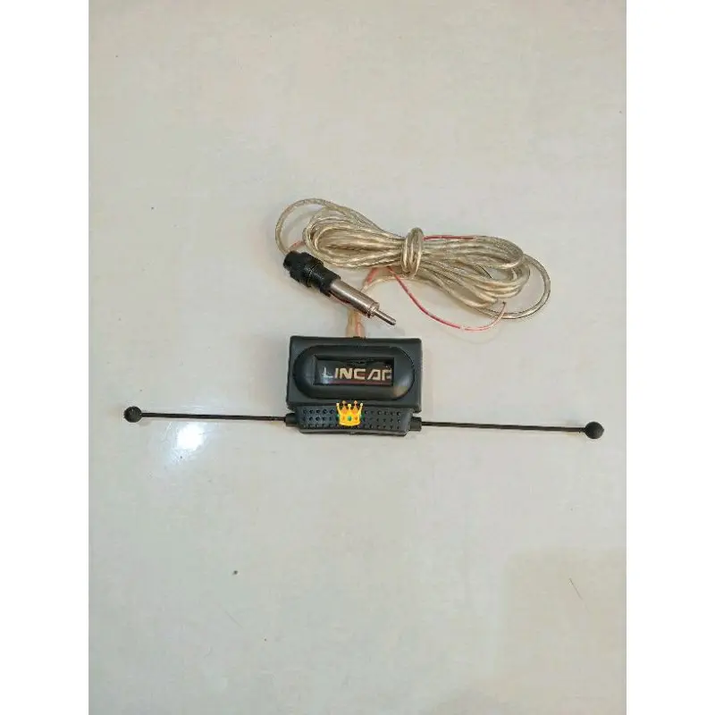 antena radio mobil anten auto, anten linear warna hitam Car Kendaraan 4