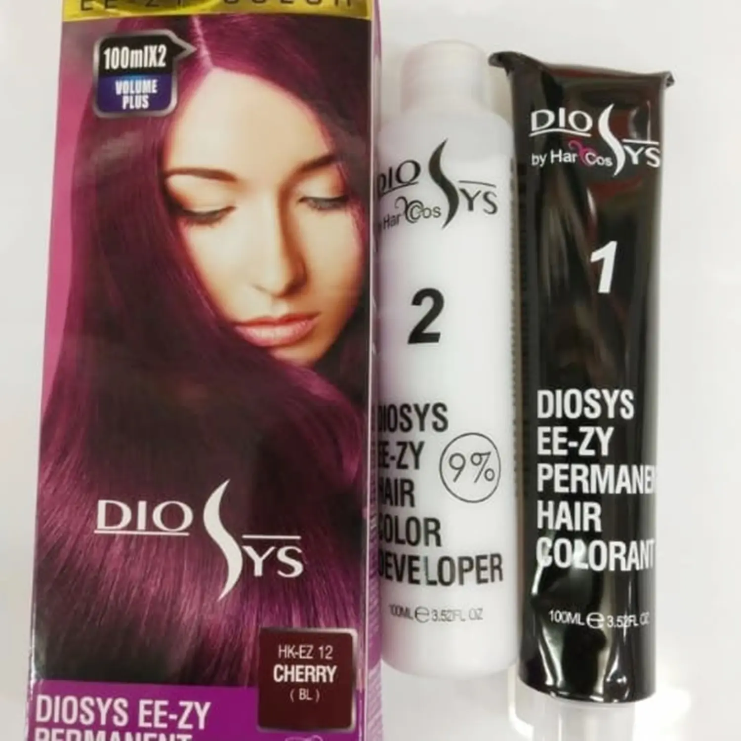Cat rambut diosys 100ml + oxidant(campuran cat)