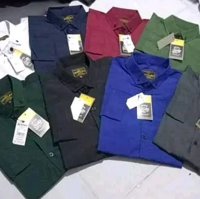 PAKET HEMAT KEMEJA PRIA POLOS LENGAN PANJANG 90 RIBU DAPET 3PCS  Katun Slimfit standard sesuai gambar korean paketan9 unisex Formal Soft Hitam Kantor fitted shirt hurley  kemeja Putih Casual Distro 8