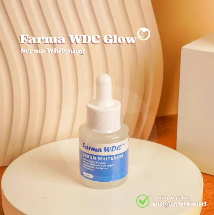 FARMA WDC GLOW SERUM SERIES 20ML - WHITENING | ACNE | FLEK 3