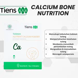 Tiens Nutrient Calcium Powder - Tianshi Bubuk Tinggi Kalsium - Peninggi Badan
