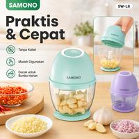 Gambar Samono Food Chopper Portable SW-L6 Chopper Mini Penghalus Bumbu Dapur Elektrik ORI BERGARANSI - RDE dari Raja Dapur Elektrik Kota Bekasi 5 Tokopedia