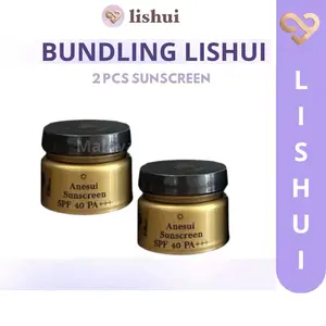 2 PCS LISHUI SUNSCREEN SPF 40PA +++/ LISHUI SKINCARE / SUNSCREEN TONE UP