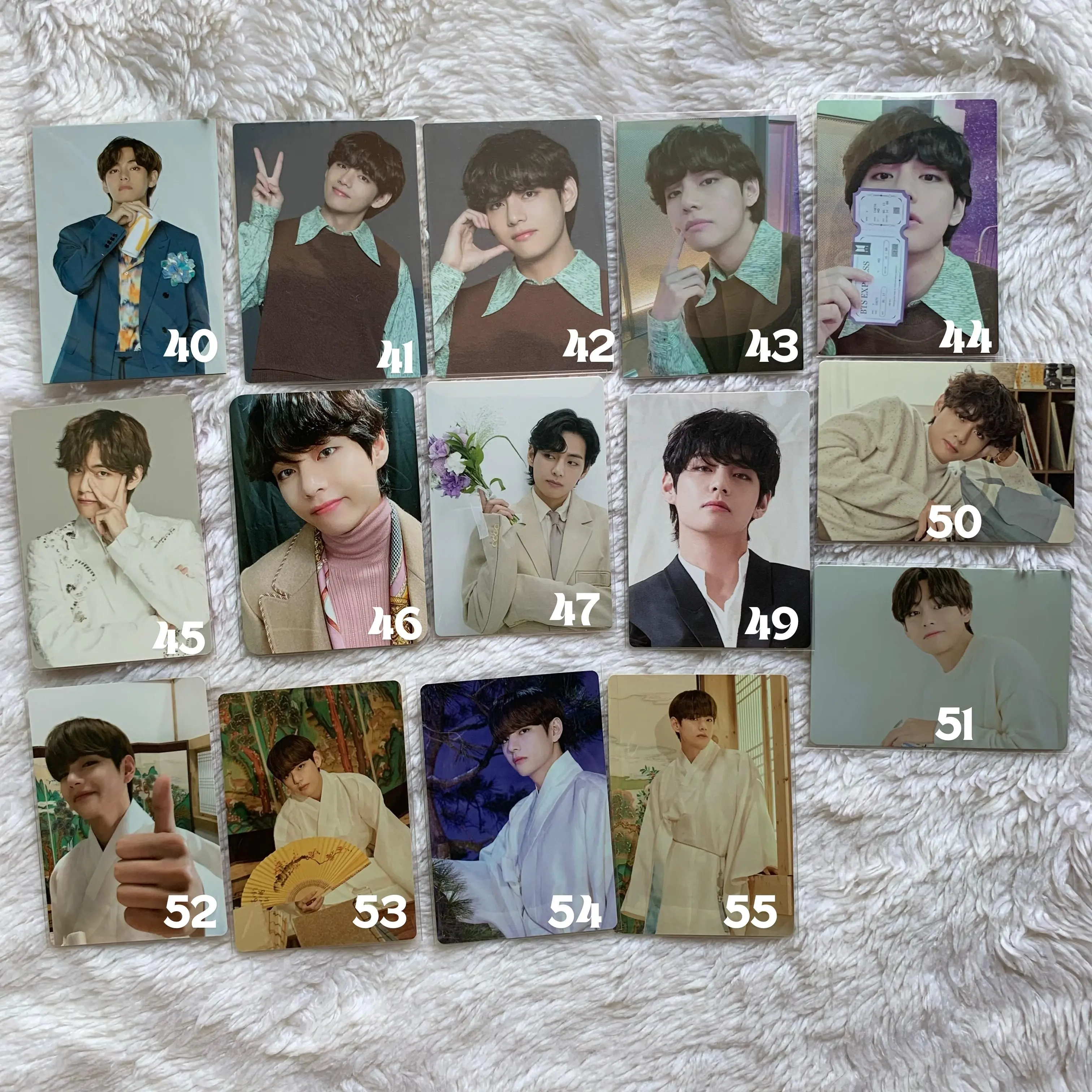 Ready Stock] OFFICIAL PHOTOCARD BTS V KIM TAEHYUNG PC - Shop
