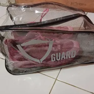 TAS SEPATU TRANSPARENT GUARD TAS SEPATU BENING TAS SEPATU MIKA