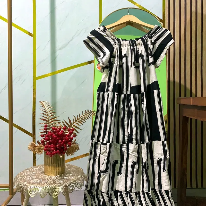 orderan khusus reseller daster sambung lengan Dress Busui Wanita Rayon Bumil 2