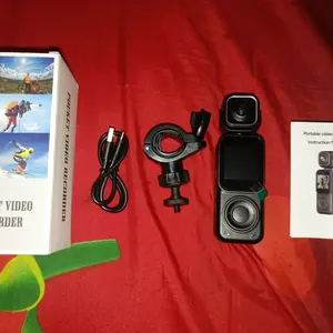 Acroder Action Camera 4K HD WiFi 1,54 Inch IPS Screen Mini Camera Putar 270° Night Vision Pocket Video Recorder vlog
