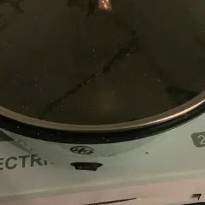 Panggangan Listrik Multifungsi Anti Lengket Bentuk Bulat Grill Pan BBQ Electric Portable 26CM Gratis Jepitan Stainless