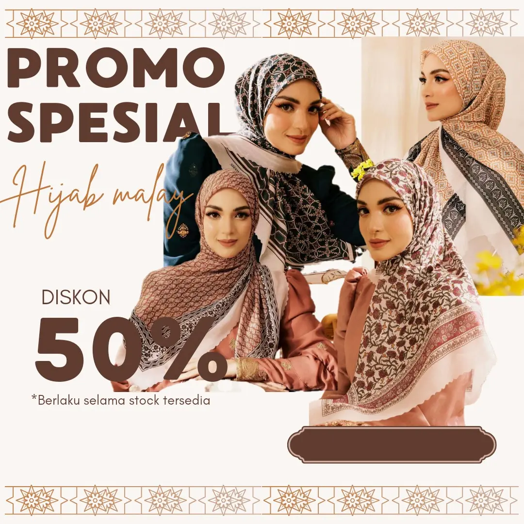 HIJAB SHAWL PUBLIKA HIJAB MALAY