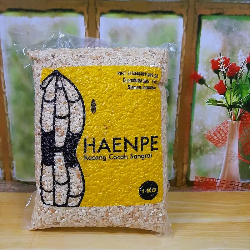 HNP Kacang Cacah Sangrai Premium Beng Beng Nuts Kemasan 1Kg