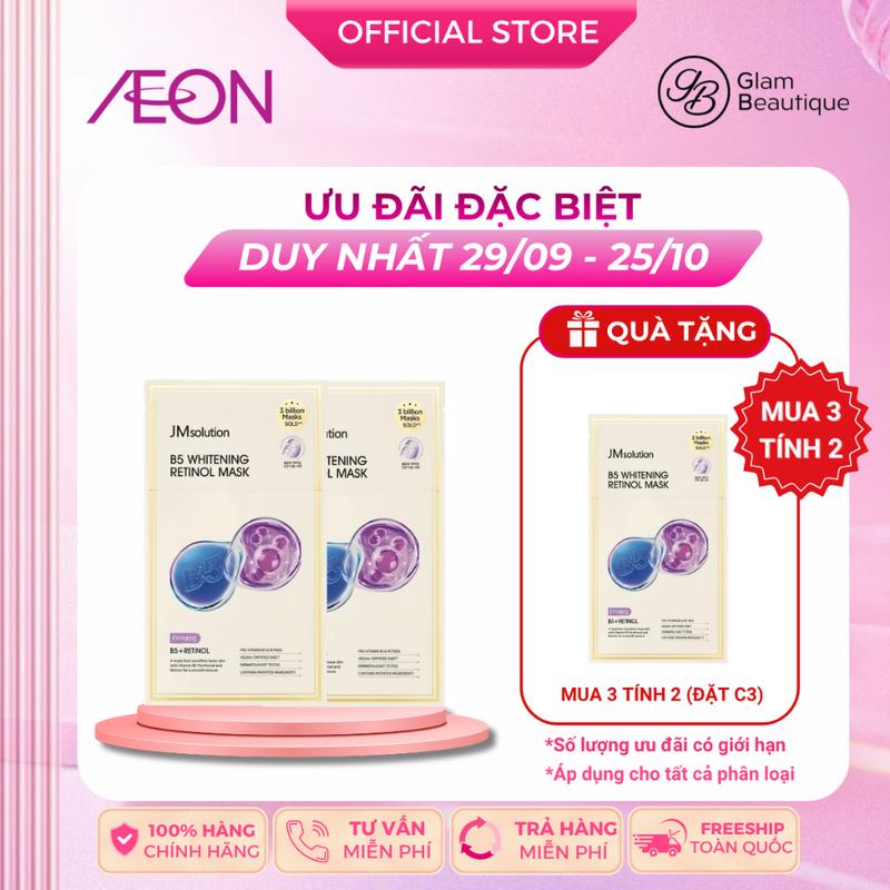 Mặt Nạ JMsolution B5 Whitening 25ml - Glam Beautique