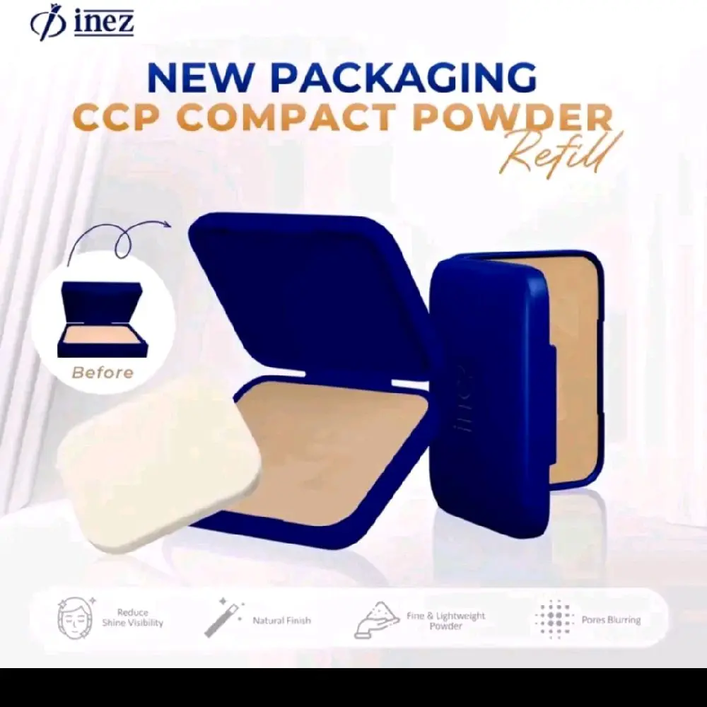 INEZ COMPACT POWDER REFILL /BEDAK RINGAN bedak inez Wajah