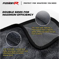 Gambar Kain Lap Mobil Microfiber Drying Towel Premium 600 GSM 1200 GSM Super Serap Air Anti Baret Kain Lap Mobil Motor Detailing - Single Layer, 40x40 dari Fusion R Official Kab. Tangerang 5 Tokopedia