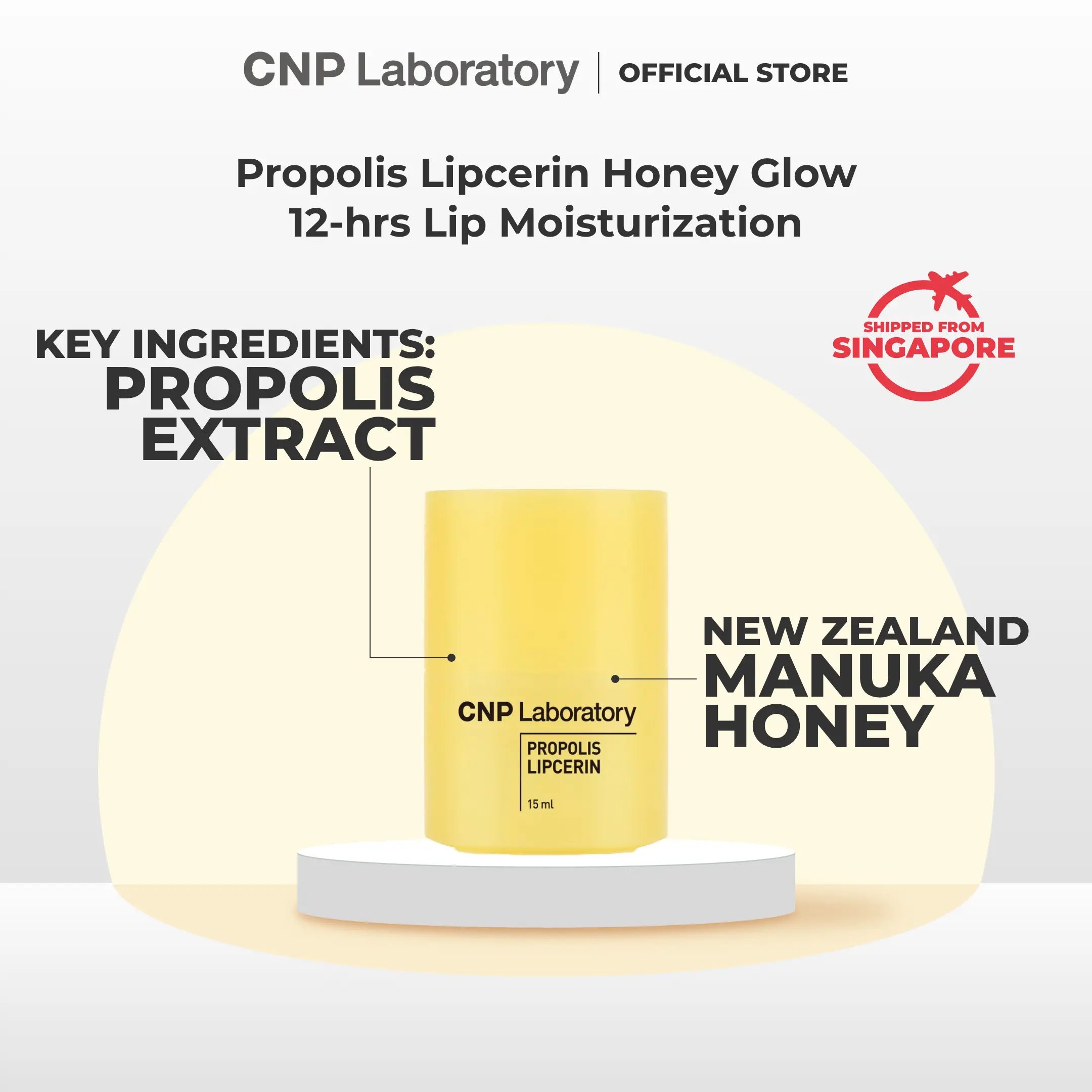 CNP Laboratory Propolis Lipcerin 15ml Hydrating Lipcare