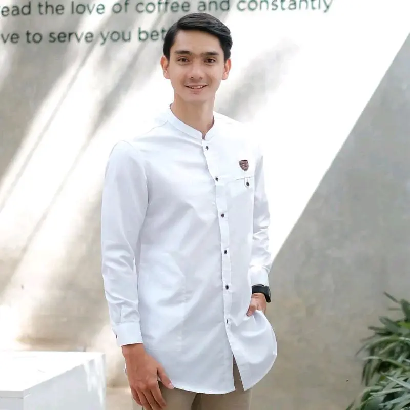 Baju Muslim Koko Kurta Lengan Panjang Premium untuk Pria - Remaja, Dewasa, Atasan 1