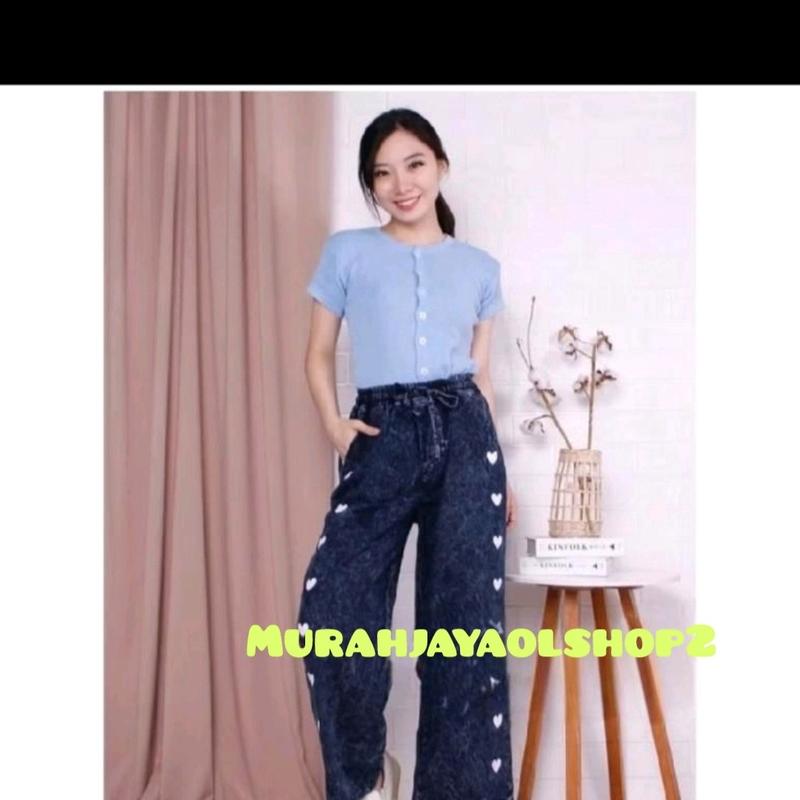 BIG SALE celana kulot jeans super jumbo 3